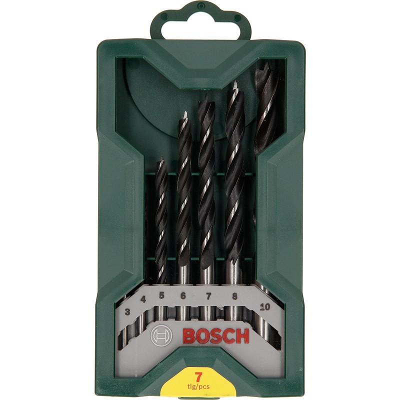 Bosch 2607019580 X-Line Prom_Mini wood drill bit set 7-piece
