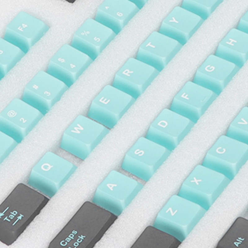 Mechanical Keyboard Keycap Universal 126 Keys English Cherry Height PBT