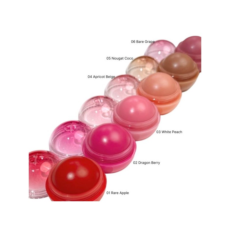 ROMAND Juicy Roll Cheek 1ea, Color:01 Rare Apple