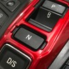 ruihe RED Car Gear Shift Knob Console Panel Trims Cover