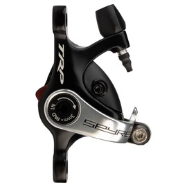 TRP, Spyre, Road Mechanical Disc Brake, Front or Rear, Post Mount, 140 or 160mm (not Included), 154g, Black