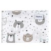 FlyIdeas Fitted Sheets for Pram 75 x 35 cm, Pack