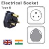 5 Amp Round Pin Plugs Mains Plug 3 Pin Lighting