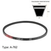sourcing map A762 V-Belts 762mm Inner Girth 13mm Top Width