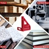 3D Mitre Square Multifunctional, Protractor Woodworking Try Square, Combination Angle