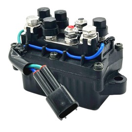 Relé de ajuste de 12 V 63P-81950-00-00 Conjunto de relé compatible con motores fueraborda Yamaha de 4 tiempos, F25HP, F40HP, F50HP, F60HP, F75HP, F90HP, F150HP, F225 TLR HP, F250HP