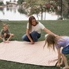Tiny Twinkle 100% Recycled Polyester Waterproof Outdoor Blanket 5'x7'- Portable,