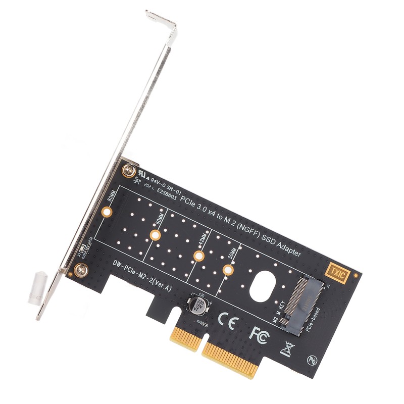 M.2 To Pcie Adapter PCB Gold Plated M.2 NVME to