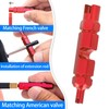 EKIND Valve Core Remover Tool Kit Bike and Car Valve