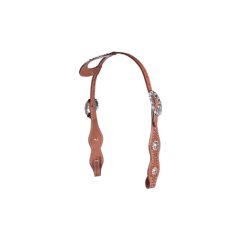 HKM Arlington Western Bridle Tan Pony