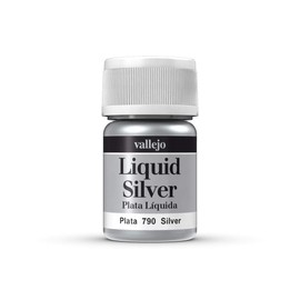 Vallejo Liquid Gold 70790 Silver (Alcohol Based) (35ml)