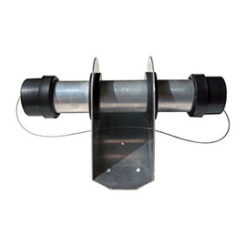 ROAD KING ALUMINUM TUBE STYLE DOCUMENT HOLDER WITH END CAPS FOR TRUCK AND TRAILERS