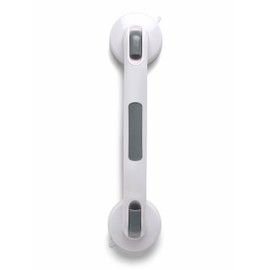 Medline Suction Cup Grab Bar with Locking Indicator, 16 Inch