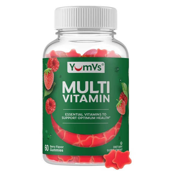 Multivitamin Gummies for Adults, Daily Gummy Vitamin for Women &