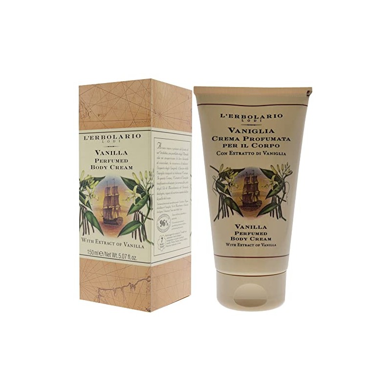 Perfumed Body Cream - Vanilla by LErbolario for Unisex -