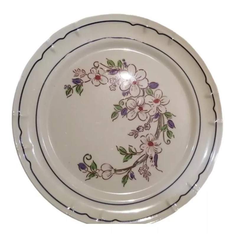 PLASICOS GENERICOS Plato Extendido Trinche De 28cm De Melanina Pak