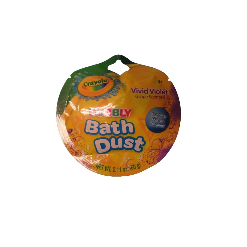 Centric Beauty 3 Crayola Grape Scented Dust Bath Bomb Crumbles
