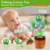 JISON21 Dancing Cactus Toy Talking Cactus Singing and Repeat What