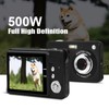 8X Zoom Digital Camera 18MP 2.7in LCD Display, 720P HD
