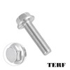 TERF® M10 X 30mm Serrated Flanged Hex Head Bolt M10