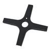 K&H EKS140 Gas Stove Cross, Gas Attachment, 140 mm, Matt