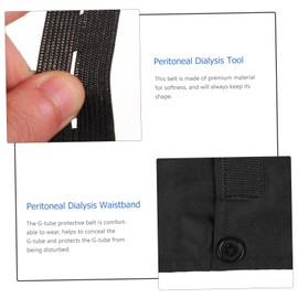 Healeved 2 Pcs Abdominal Belt Sticky Patches No Hair Pulling Easy to Adjust Minimize Discomfort