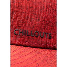 CHILLOUTS Unisex Christchurch Baseball Cap, 72 Red / Black