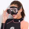 Dry Snorkel Set,Panoramic Wide View,Anti-Fog Scuba Diving Mask,Professional Snorkeling Gear