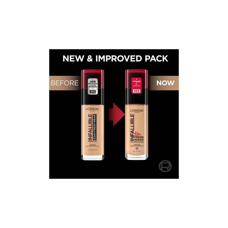 L'oréal Paris Infallible 32hr Fresh Wear 25 Base 30 Ml