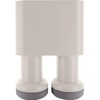Schwaiger Quad LNB Mono Bloc Light Grey