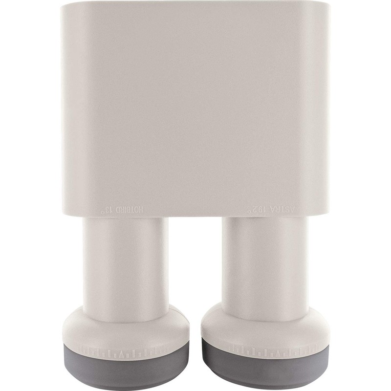 Schwaiger Quad LNB Mono Bloc Light Grey