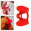 100 Pcs Chicken Eye Glasses, Reusable Chicken Blinders Non-Pecking Eye