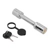 Barbell-Style Hitch Pin Anti-Theft Tow Receiver Locking Coupler with 2