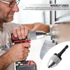 2 Piece Electric Grinder Drill Chuck, Hexagonal Drill Bit, Drill