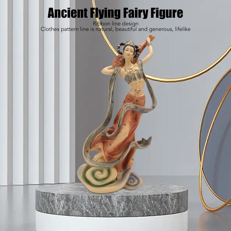 Resin Ancient Beauty Statue Chinese Style Classical Beautiful Women Figurine