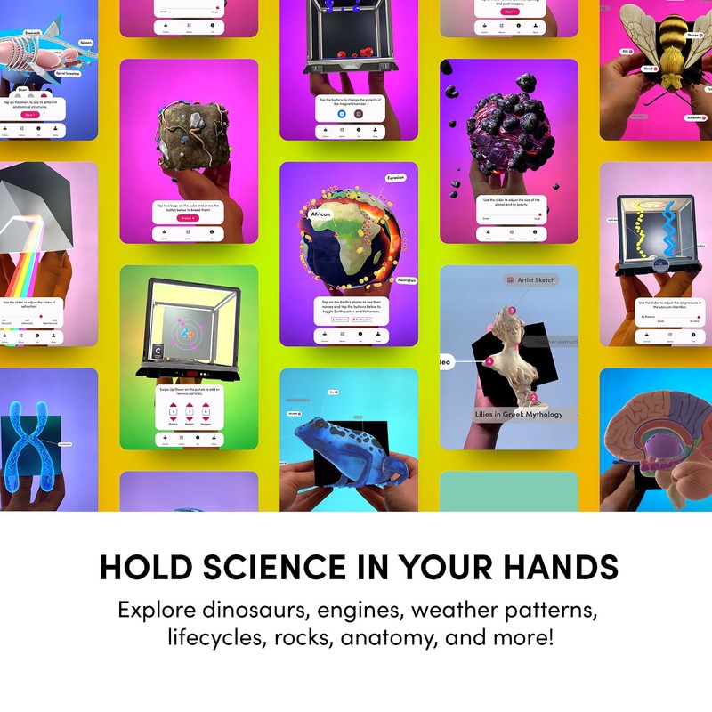 Merge Cube STEM Toy - Hold Digital Science Experiments in