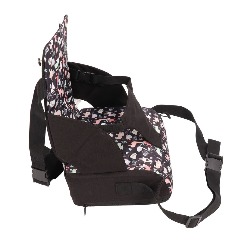 Children Chair Booster Chair Cartoon Portable Folding Toddler Booster Chair