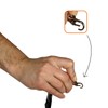 Karteo® lanyard with carabiner hook and buckle, lanyard, 20 mm,