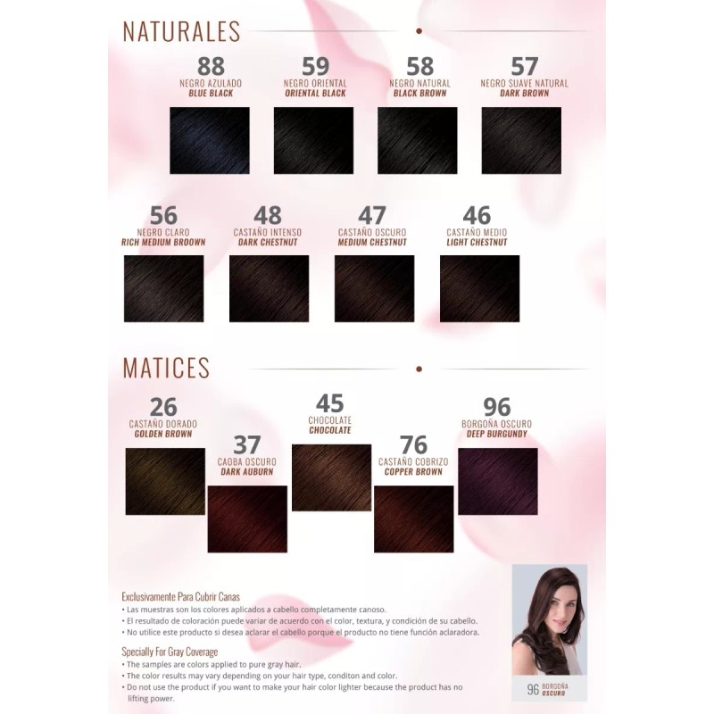 Bigen Mayoreo Tinte Bigen Polvo Castaño Cobrizo ·76· 10 Piezas