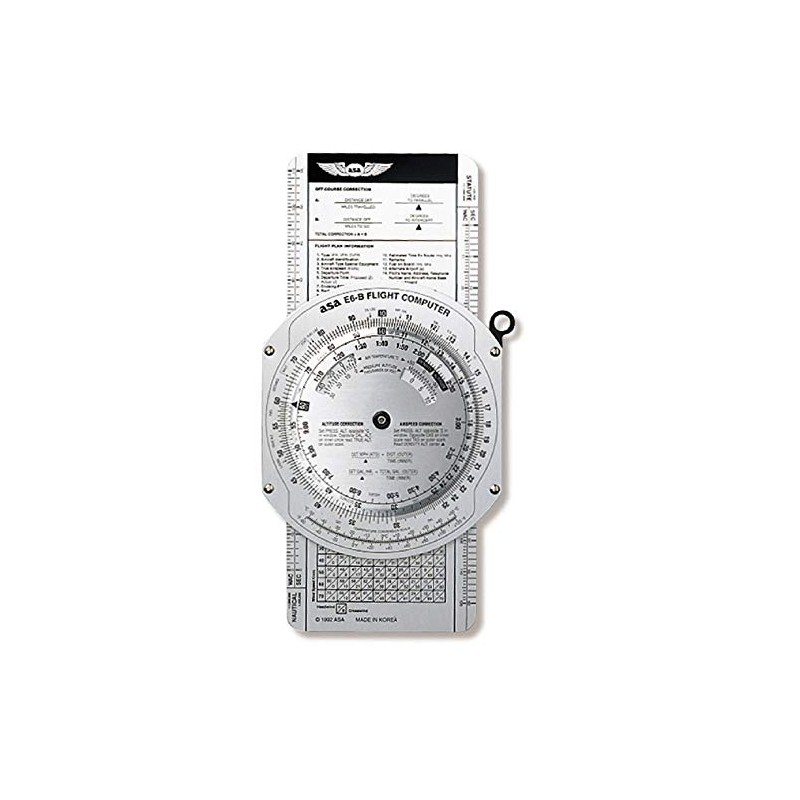 ASA E6B Metal Flight Computer