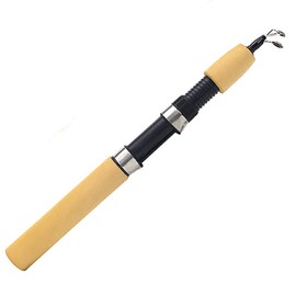 ANCLLO Spinning Rod, Fishing Rod 100 cm Telescopic Ice Fishing Rod Portable River Shrimp Carp Fishing Pole Winter Fishing Rod 1m