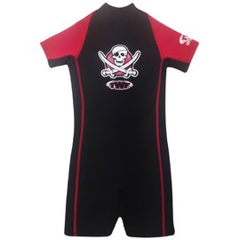 TWF Children's Pirate Wetsuit, Red, 7-8 Year Manufacturer size K3 UK
