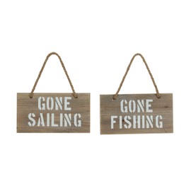 Gisela Graham Wood Decoration, Multi, One Size