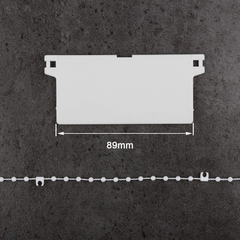 EveryHome 100 Links Vertical Blind Bottom Chain with 4 Pieces