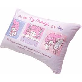 MORIPiLO Sanrio My Melody Pillow Cover 16.9 x 24.8 inches (43 x 63 cm), Washable, Microfiber, Character Goods, For Adults and Children, Pink, Morishita 4621589