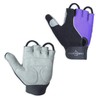 Globaleather Gel Pad Lite Wheelchair Gloves - Purple (Small) -