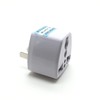 GRLRCR Travel Power Adapter, High Performance Universal UK EU AU