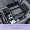 RUNROAD Center Console Organizer Tray Compatible with 2024 2025 Chevy
