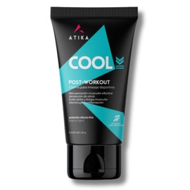 Atika COOL DOWN Crema Corporal Muscular | Recuperación Acelerada y Frescura Instantánea | Post Ejercicio y Termogénico Frío para Deportistas | Con Vaselina, Urea y Cristales de Mentol.