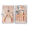 Silver Access Kit De Herramientas Para Pedicura Manicura Estuche 18